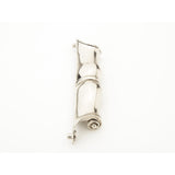 Schaub and Company 919-WB French Court Series 6-1/2 Inch Center Cabinet Cup Cabinet Pull White Brass