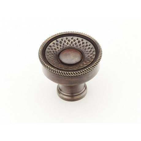 Schaub and Company 927-DAB Traditional and Contemporary Series 1-1/4" Diameter Mushroom Cabinet Knob Bronze