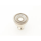 Schaub and Company 927-WB-DAB Traditional and Contemporary Series 1-1/4" Diameter Mushroom Cabinet Knob White Brass