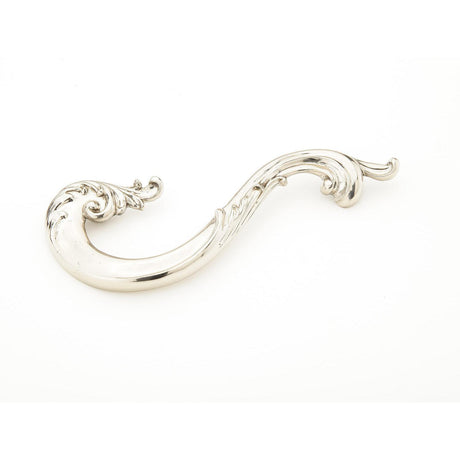 Schaub and Company 934L-WB Maitland-Smith Design Designer Cabinet Pull With 5" Center to Center White Brass