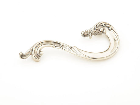 Schaub and Company 935R-WB white brass cabinet pull