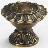 Schaub and Company 936-DIA Maitland-Smith Design Elongated Cabinet Knob With 1-1/4" Diameter Dark Italian Antique