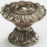 Schaub and Company 936-MSL Maitland-Smith Design Elongated Cabinet Knob With 1-1/4" Diameter Moticello Silver