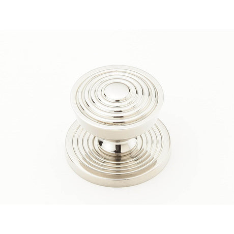 Schaub and Company 967M-PN Traditional and Contemporary Series 1-1/8 Inch Diameter Mushroom Cabinet Knob Polished Nickel