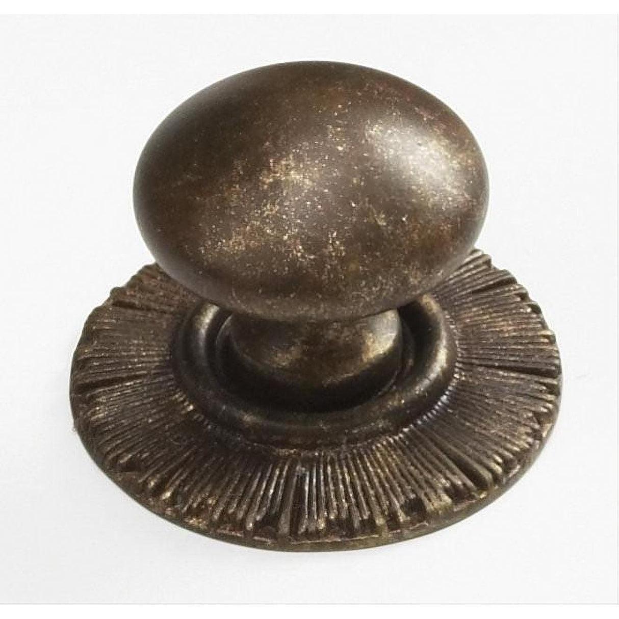 Schaub and Company 970-HLB Sunburst Series 1-1/4 Inch Diameter Mushroom Cabinet Knob Highlighted Bronze