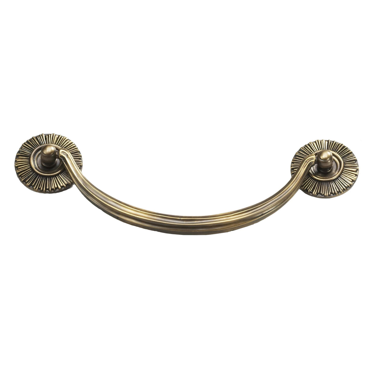 Schaub and Company 978-ED Sunburst Series 5-1/2 Inch Center Cabinet Drop Cabinet Pull Estate Dover