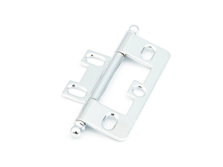 Schaub and Company 1100B-26 hinge in polished chrome, additional view