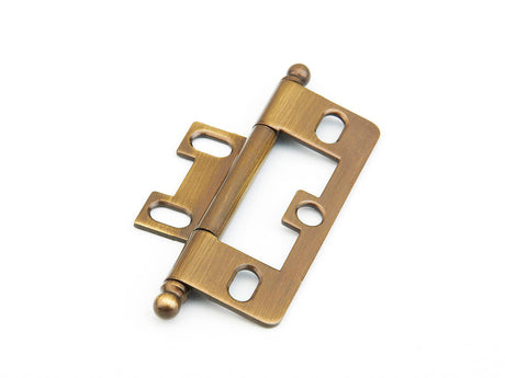 Schaub and Company 1100B-AB hinge in satin stainless, additional view