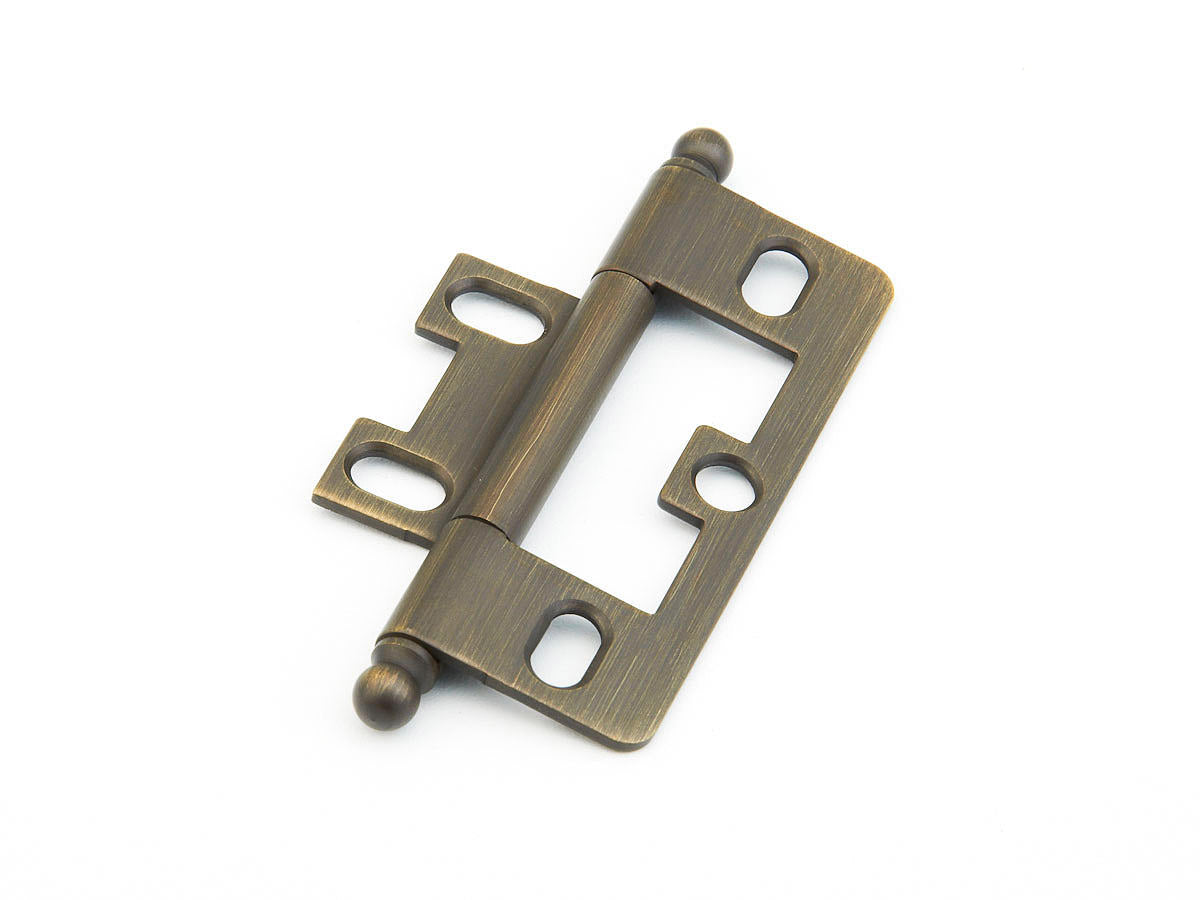 Schaub and Company 1100B-ALB antique light brass cabinet hinge