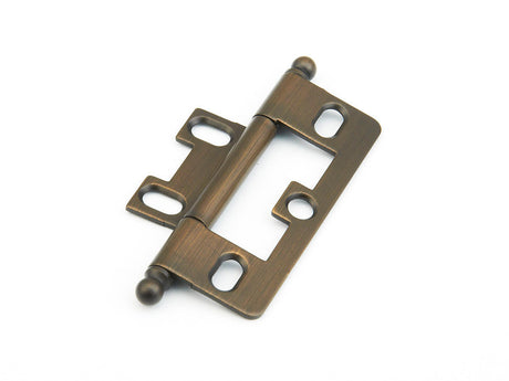 Schaub and Company 1100B-ASBZ hinge in satin stainless, additional view