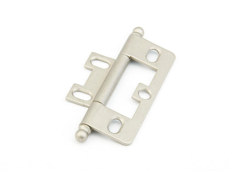Schaub and Company 1100B-DN hinge in satin stainless, additional view