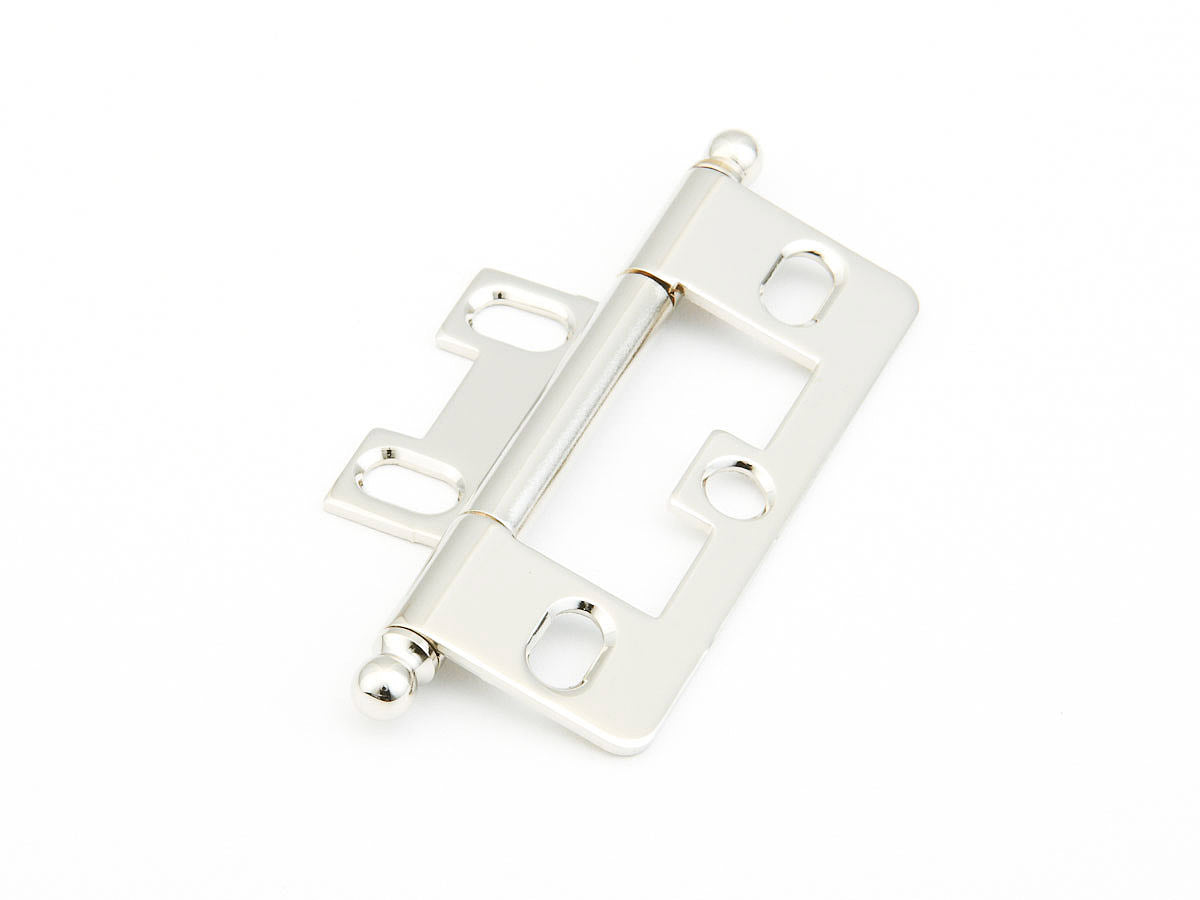 Schaub and Company 1100B-PN polished nickel cabinet hinge