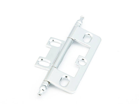 Schaub and Company 1100M-26 hinge in satin nickel, additional view