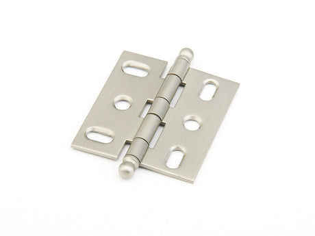 Schaub and Company 1111B-15 hinge in satin nickel, additional view