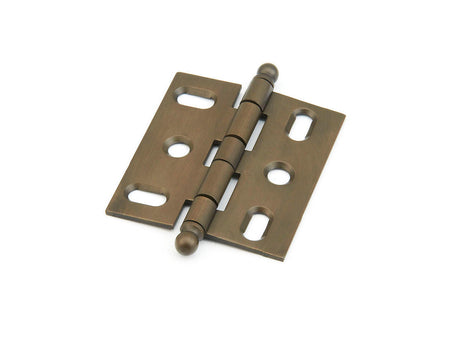 Schaub and Company 1111B-ASBZ hinge in satin stainless, additional view