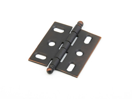 Schaub and Company 1111B-MIBZ hinge in satin stainless, additional view