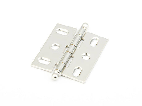 Schaub and Company 1111B-PN hinge in satin stainless, additional view
