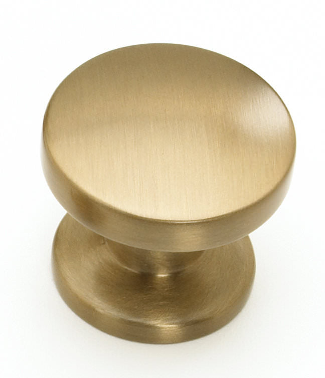 Schaub and Company 211-BBZ brushed bronze mushroom cabinet knob