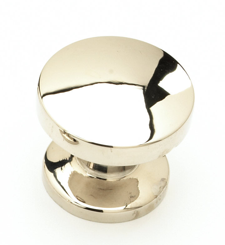 Schaub and Company 211-PN polished nickel mushroom cabinet knob