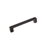 Schaub and Company 221-MB Italian Designs-Classico cabinet pull in satin stainless, additional view