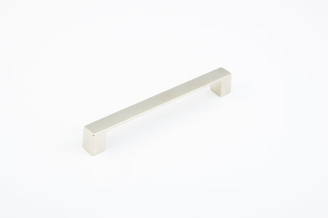 Schaub and Company 222-15S Italian Designs-Classico cabinet pull in satin stainless, additional view