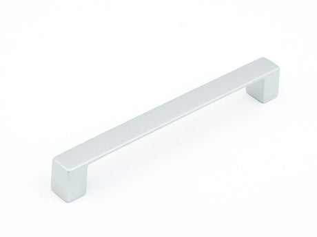 Schaub and Company 222-M26 Italian Designs-Classico cabinet pull in satin stainless, additional view