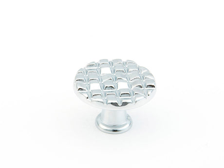Schaub and Company 2370-26 bright chrome cabinet knob