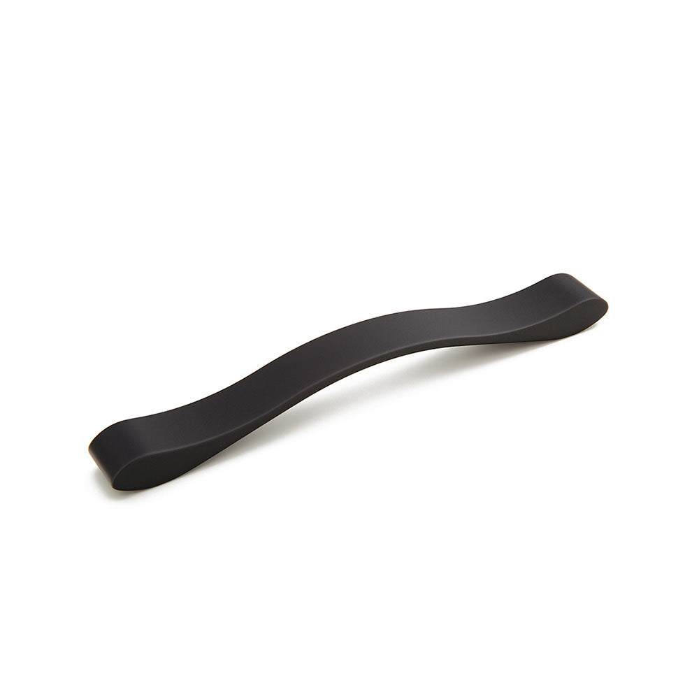 Schaub and Company 244-160-MB matte black / 160mm arched cabinet pull