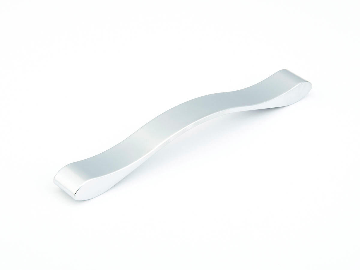 Schaub and Company 244-192-M26 matte chrome / 192mm arched cabinet pull