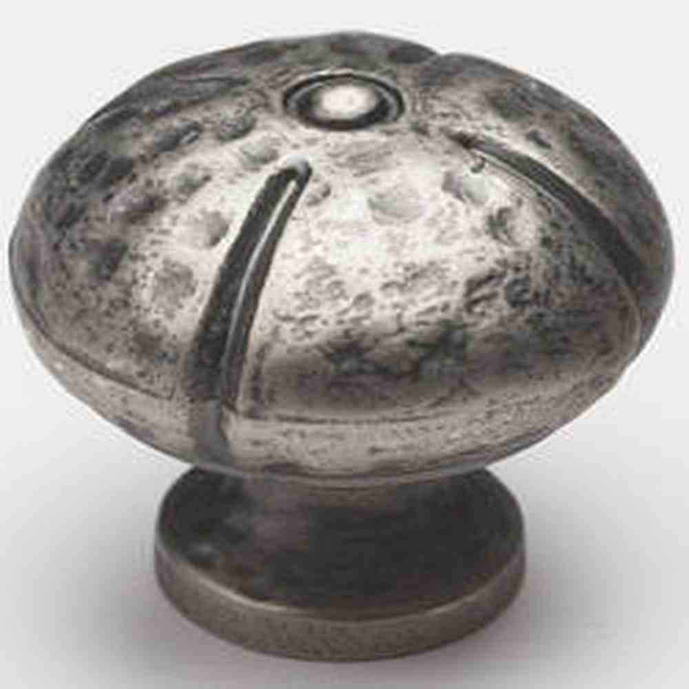 Schaub and Company 250-VN vibra nickel round cabinet knob