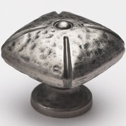 Schaub and Company 251-VN door knob in satin stainless, additional view