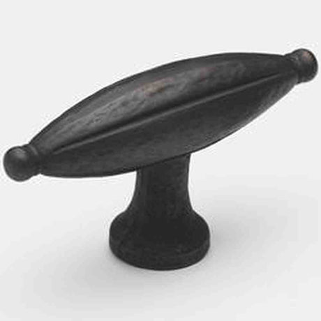 Schaub and Company 253-ABZ ancient bronze oval cabinet knob