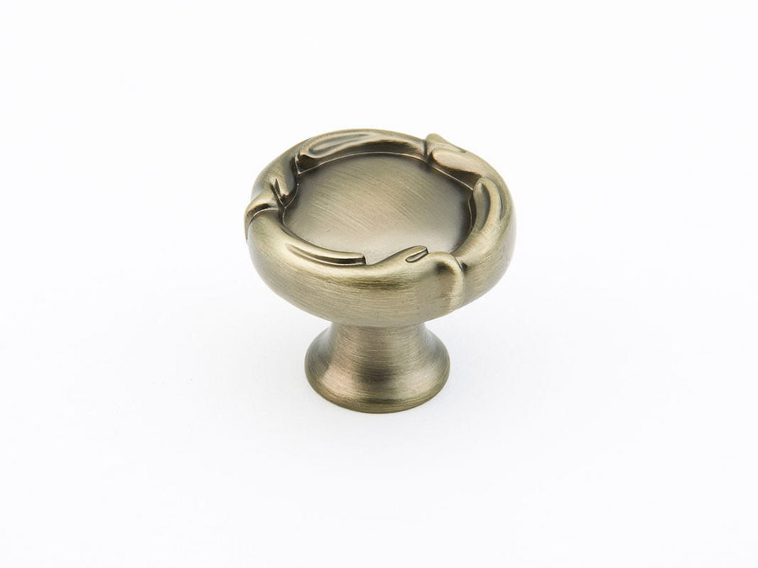 Schaub and Company 260-AN antique nickel round cabinet knob