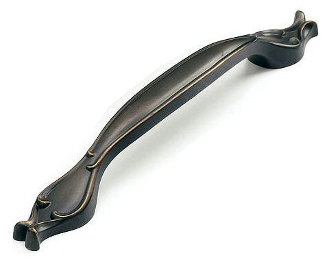 Schaub and Company 263-ABZ cabinet pull in satin stainless, additional view