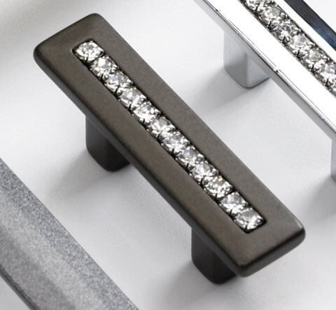 Schaub and Company 301-MBZ hardware in satin stainless, additional view