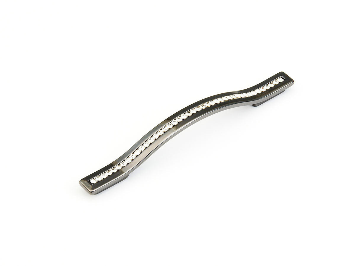 Schaub and Company 302-BC black chrome cabinet pull