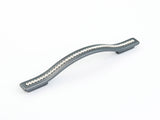 Schaub and Company 302-MSV milano silver cabinet pull