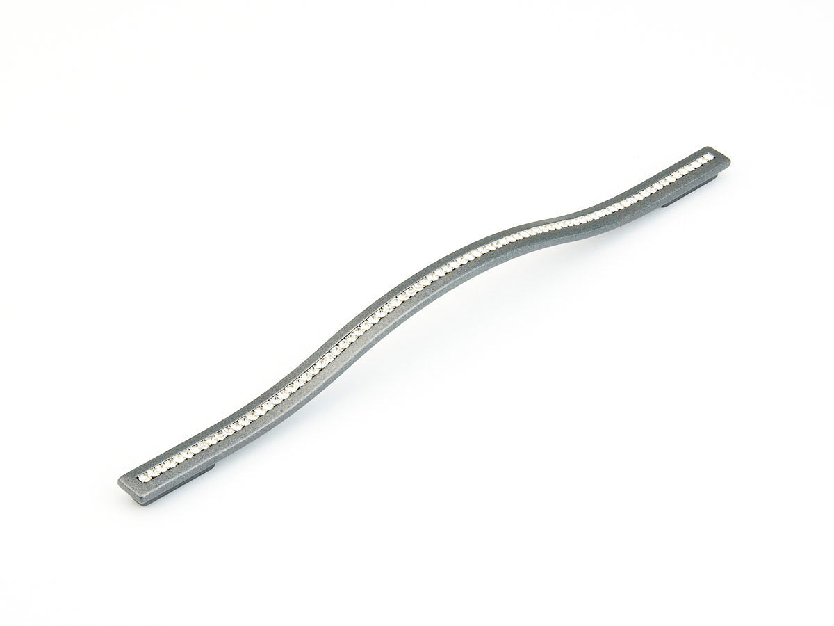 Schaub and Company 303-MSV milano silver cabinet pull