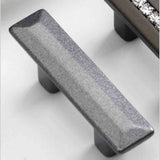 Schaub and Company 304-MSV milano silver bar cabinet pull