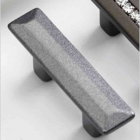 Schaub and Company 304-MSV milano silver bar cabinet pull