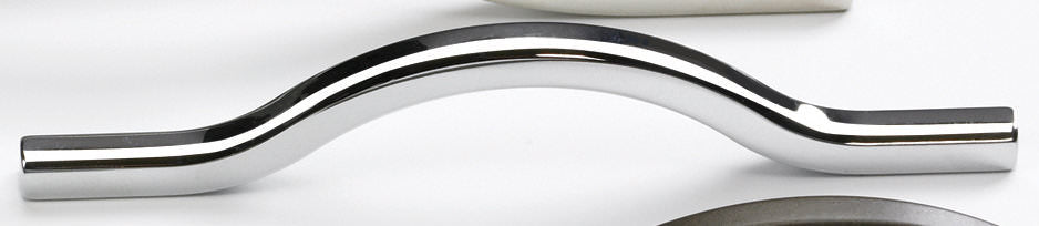 Schaub and Company 308-26 chrome arched cabinet pull
