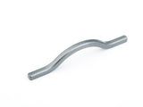 Schaub and Company 308-MSV milano silver arched cabinet pull