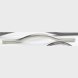 Schaub and Company 309-15 satin nickel arched cabinet pull