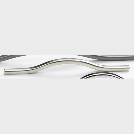 Schaub and Company 309-15 satin nickel arched cabinet pull