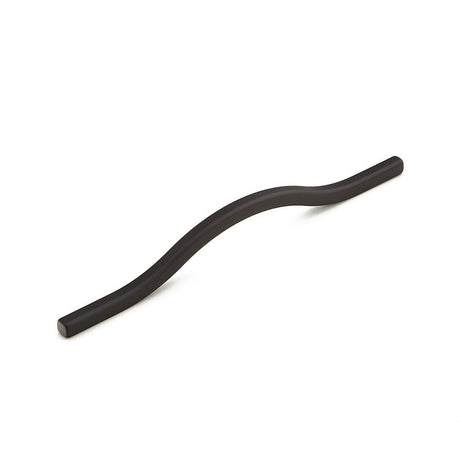 Schaub and Company 309-MB matte black arched cabinet pull