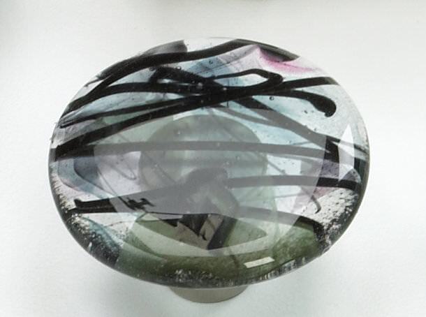 Schaub and Company 31 Ice Collection 1-1/2 Inch Diameter Mushroom Cabinet Knob