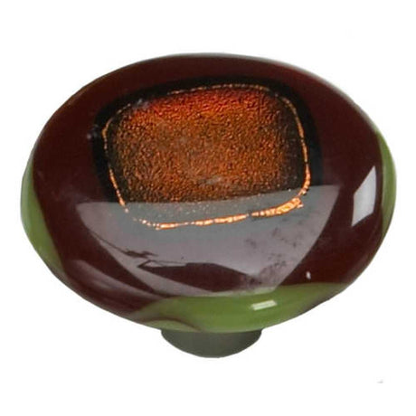 Schaub and Company 31-OLI olive mushroom cabinet knob