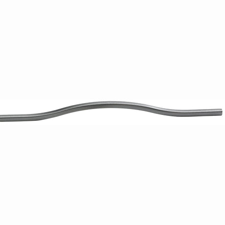 Schaub and Company 310-MSV milano silver arched cabinet pull