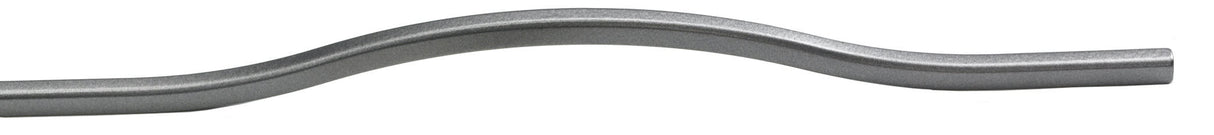 Schaub and Company 310-MSV milano silver arched cabinet pull