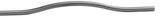 Schaub and Company 310-MSV milano silver arched cabinet pull